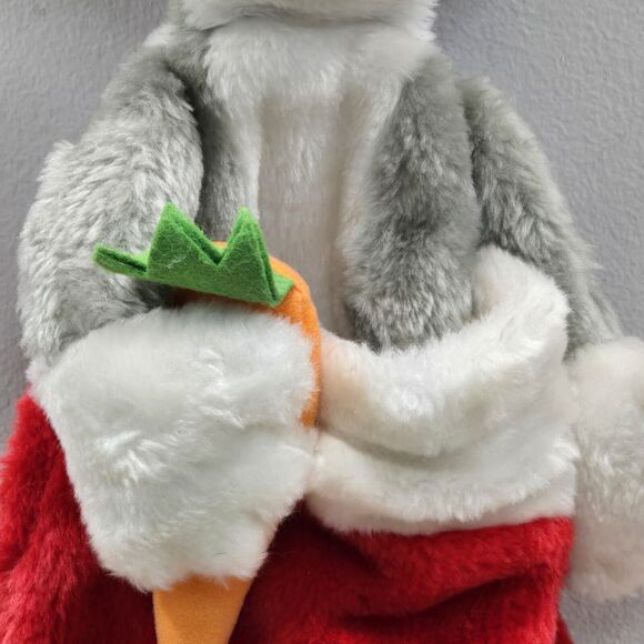 Vintage Bugs Bunny Plush Christmas Stocking Warner Bros Looney Tunes - Picture 9 of 13